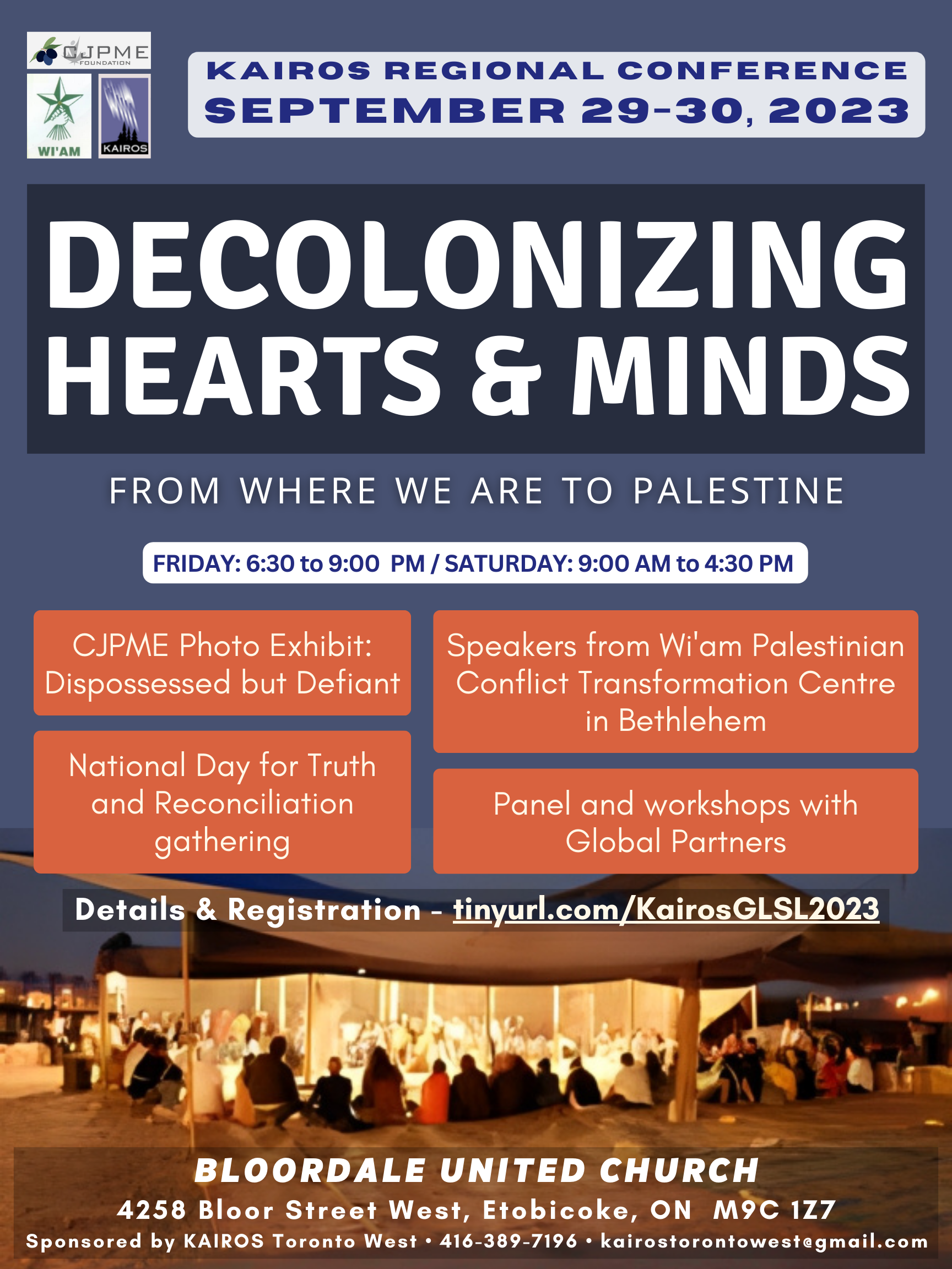 Decolonizing Hearts & Minds event poster