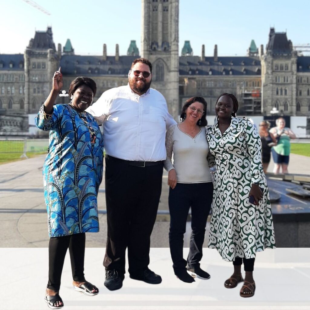 WPS Partners in front of Parliament building